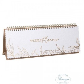 PLANNER DA SCRIVANIA MAJOIE BIANCO (Cod. 220801)