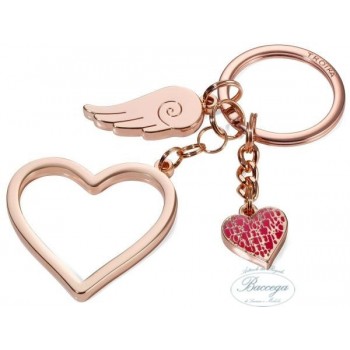 PORTACHIAVE CUORE LOVE ROSE (Cod. KR17 01 RG)