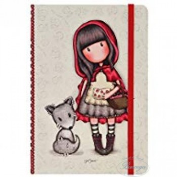 Gorjuss Hardcover notebook &ndash Little Red Ridding Hood