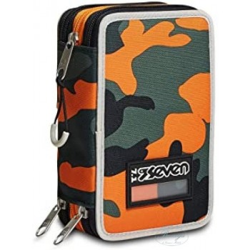 ASTUCCIO 3 ZIP CAMOUPIX BOY SEVEN (Cod. 301012201)