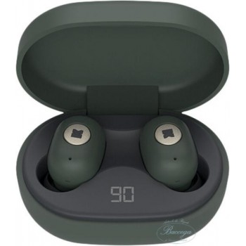 KREAFUNK AURICOLARI IN-EAR RICARICABILI QI WIRELESS verde bosco