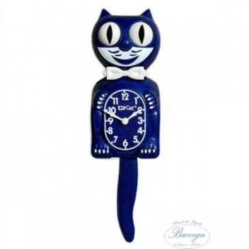 OROLOGIO PARETE KIT-CAT LOCK ORIGINAL BLU 40cm (Cod. BC 48)