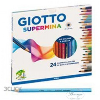 ASTUCCIO 24 PASTELLI SUPERMINA GIOTTO (Cod. 36195)