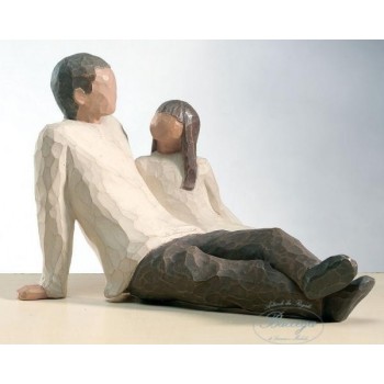 FIGURA PAPA E FIGLIA (Cod. 26031)