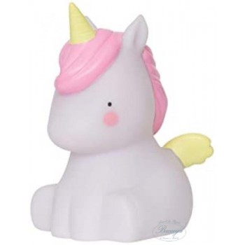 UNICORNO LUCE A LED (Cod. LL-LLUNWH34)