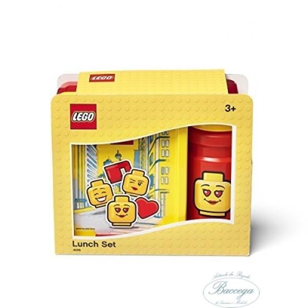 Portavivande e Bottiglia Viola Set per il Pranzo al Sacco Lego Friends