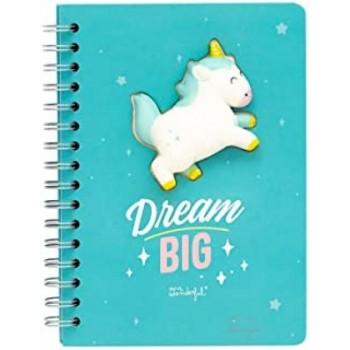 NOTEBOOK CON AQUILT UNICORNO