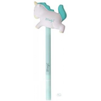 Penne con squishy - Unicornio (Cod. WOA10595SM)