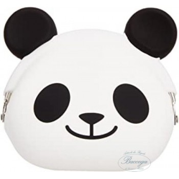 PORTAMONETINE SILICONE PANDA