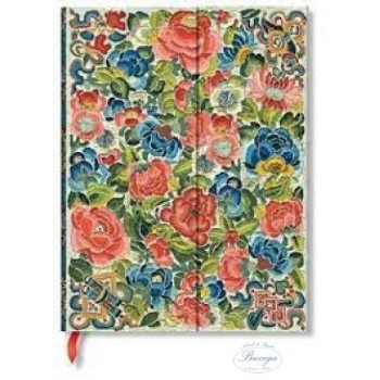 TACCUINI PAPERBLANKS PEARL GARDEN RIGIDO MAGN 18X23 (Cod. PB81364)