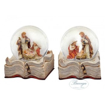 BOULE SFERA NEVE PRESEPIO H 8.5 Cm (Cod. 10018553)