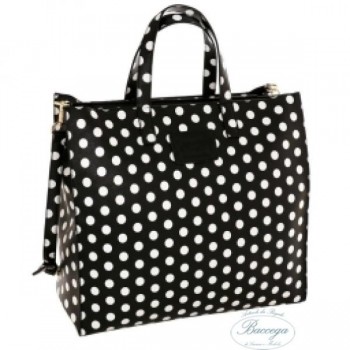 BORSA A MANO NERA POIS (Cod. 53958)